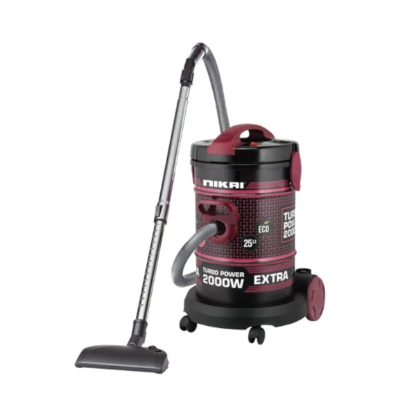 Nikai 25L 2000W Drum Vacuum Cleaner with Blower