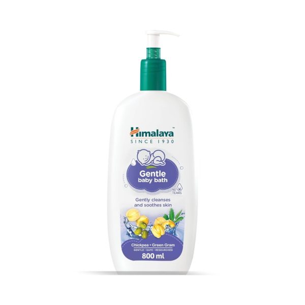 Himalaya No Tears Gentle Baby Bath – 800ml with Pump Dispenser