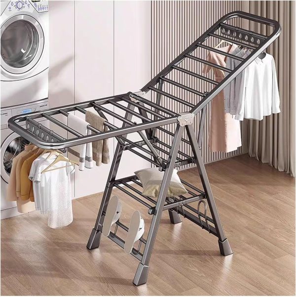 Mimiblack Extra Large Clothes Drying Stand 180 cm